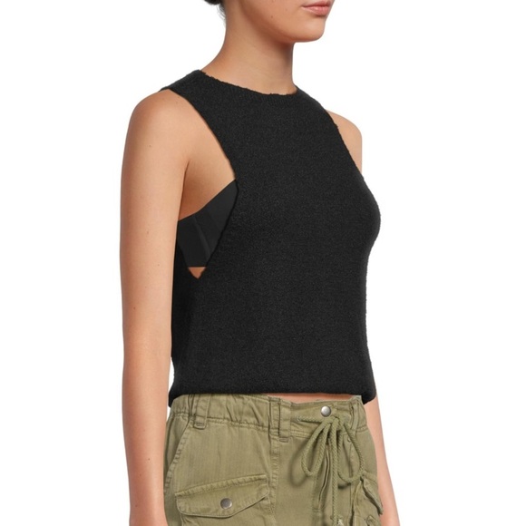 NWT Free People Warm Fluff Crop - Picture 1 of 5